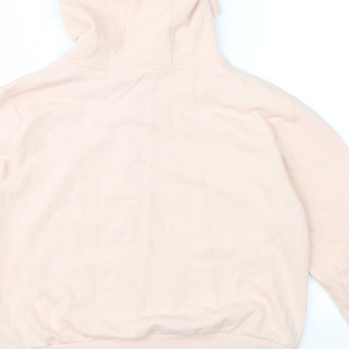 NEXT Girls Pink  Jersey Full Zip Hoodie Size 13 Years