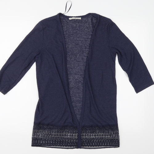 George Womens Blue  Knit Cardigan Jumper Size 8