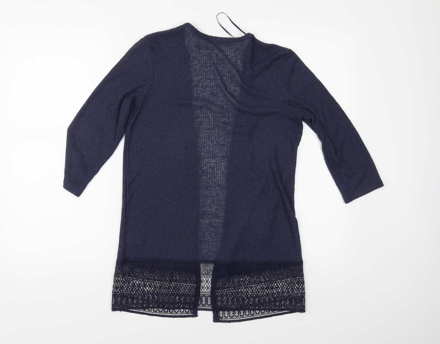 George Womens Blue  Knit Cardigan Jumper Size 8