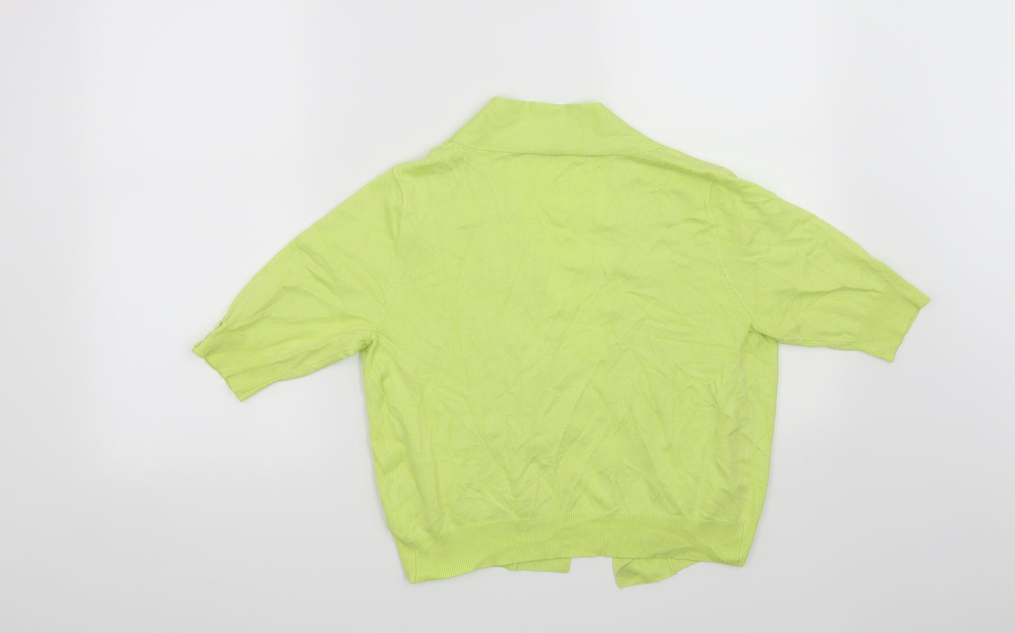 First Avenue Womens Green   Cardigan Jumper Size 12