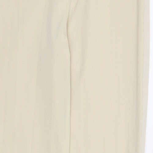 Betty Jackson Womens Beige   Trousers  Size 34 in L31 in