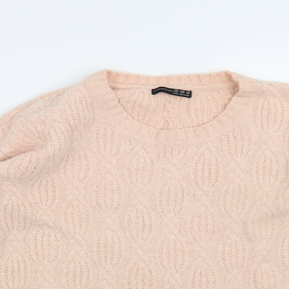 Atmosphere Womens Orange   Pullover Jumper Size 10