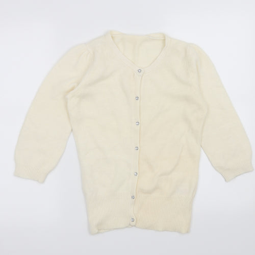 Dorothy Perkins Womens Beige   Cardigan Jumper Size 10
