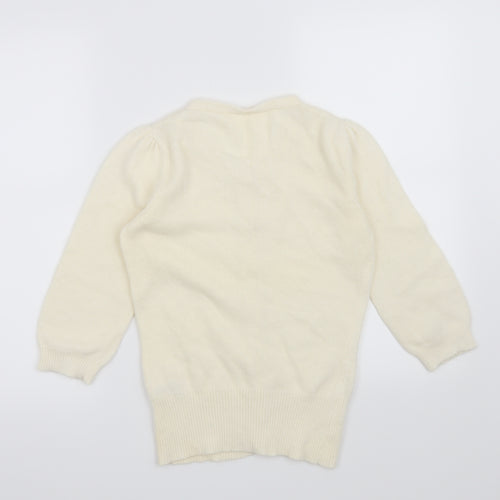 Dorothy Perkins Womens Beige   Cardigan Jumper Size 10
