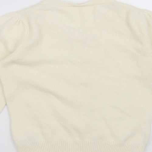 Dorothy Perkins Womens Beige   Cardigan Jumper Size 10