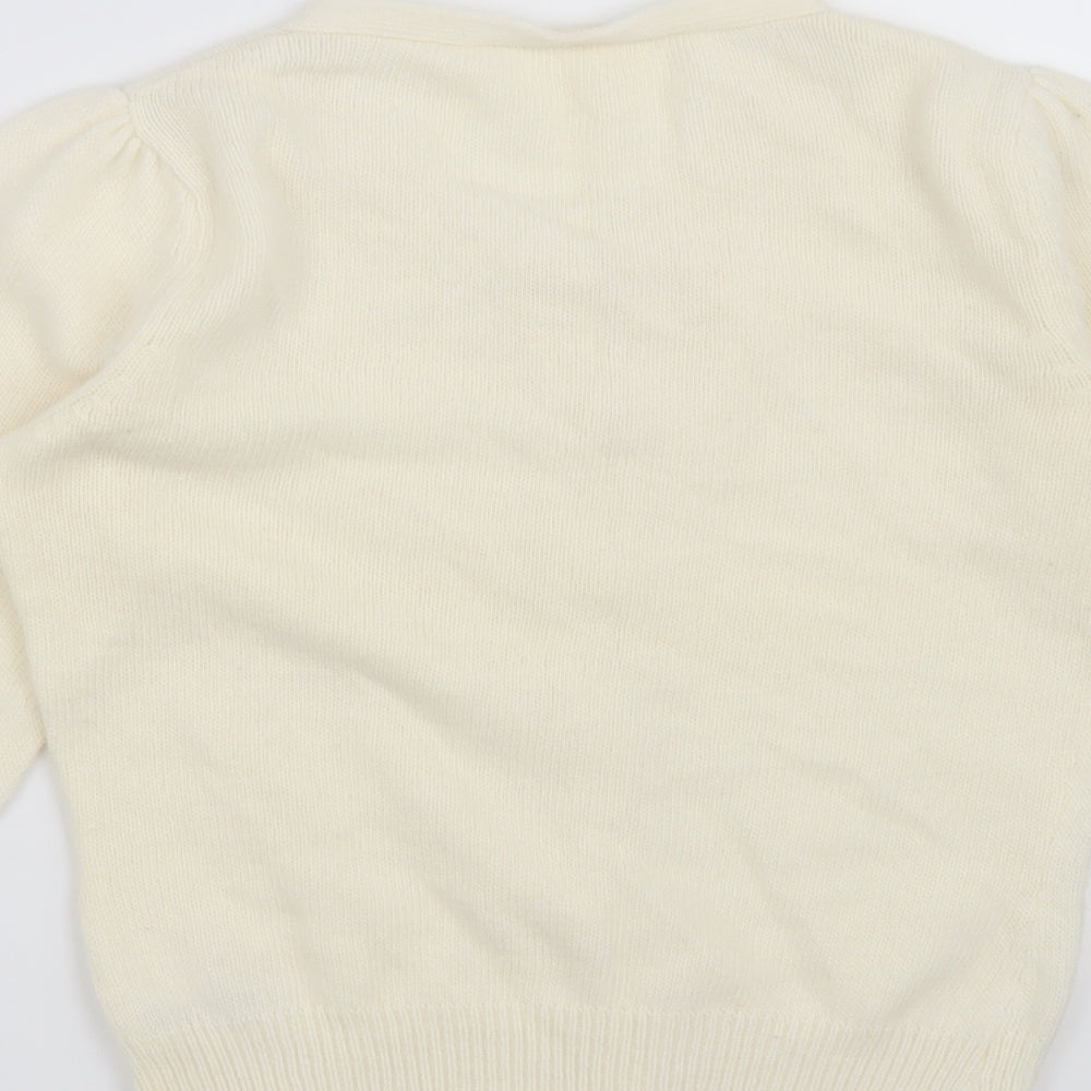 Dorothy Perkins Womens Beige   Cardigan Jumper Size 10