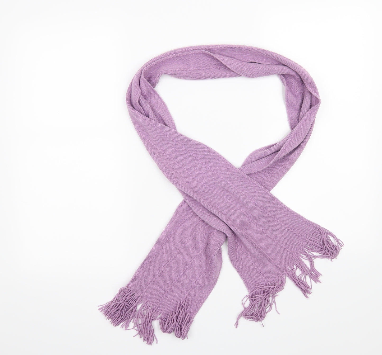 Preworn Womens Purple    Scarf