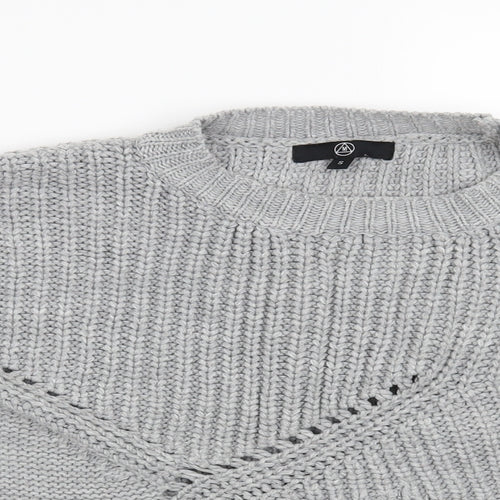 Missguided Womens Grey   Pullover Jumper Size S