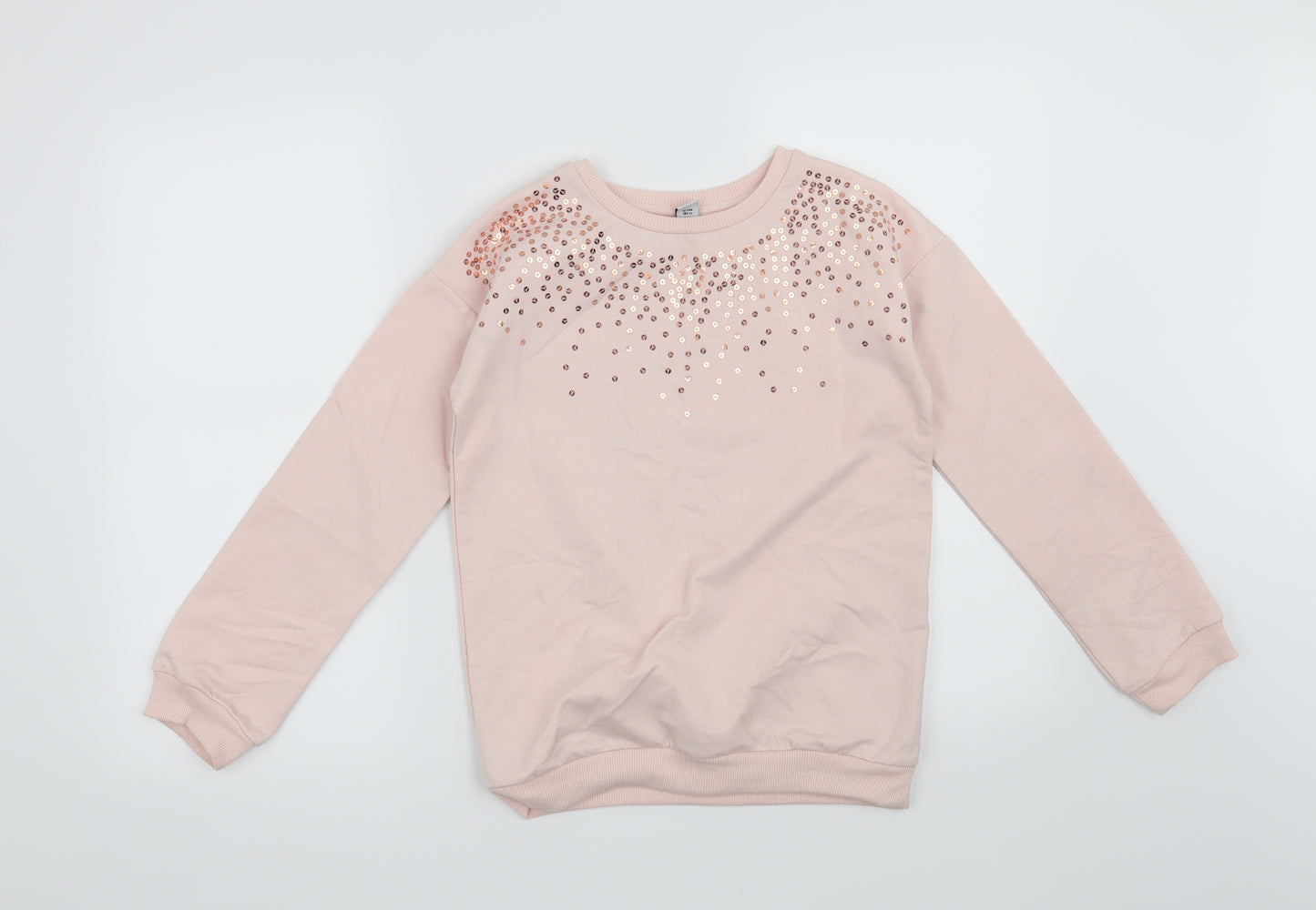 TU Girls Pink   Pullover Sweatshirt Size 12 Years