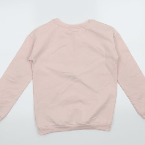 TU Girls Pink   Pullover Sweatshirt Size 12 Years