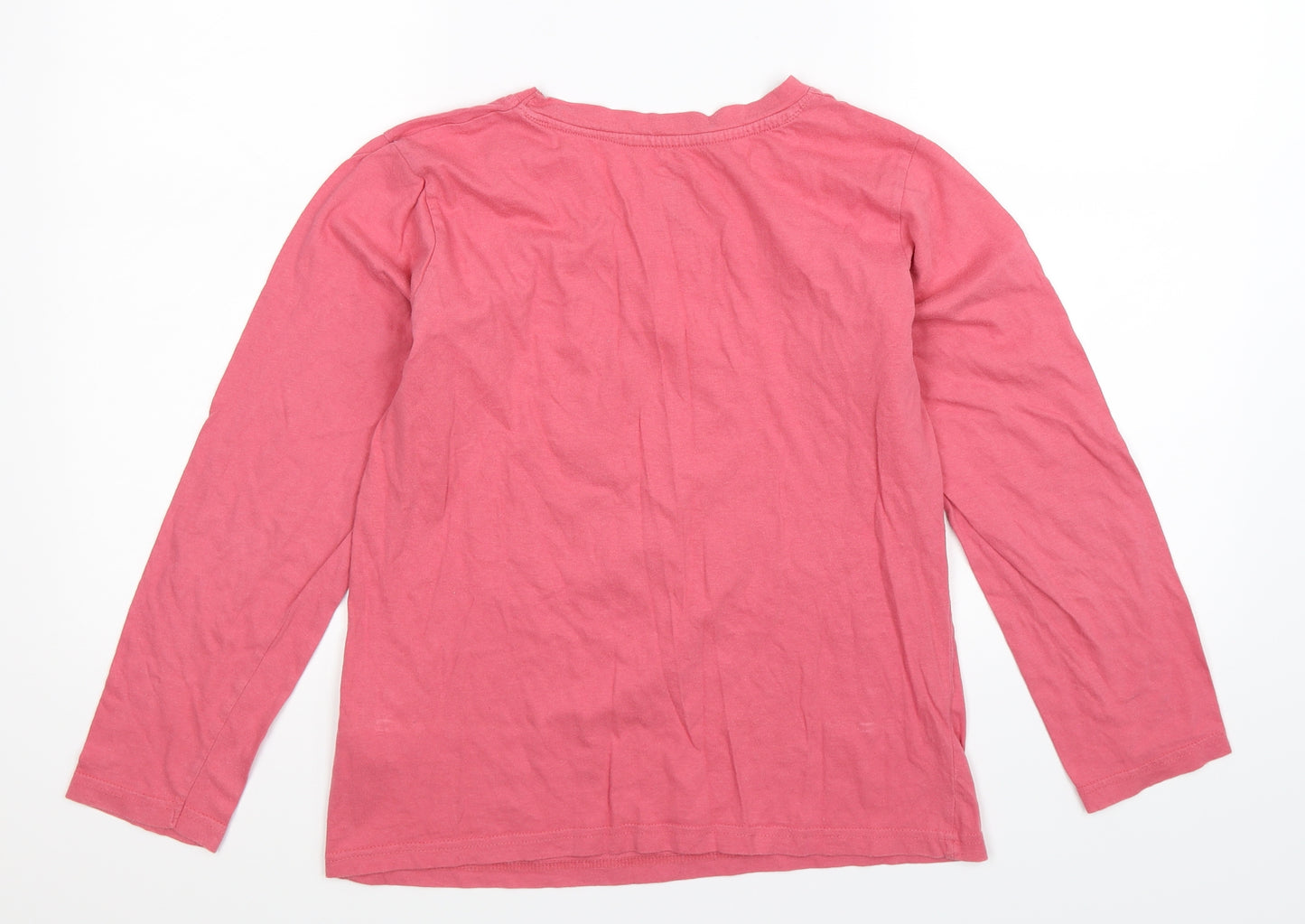Disney Womens Pink   Basic T-Shirt Size 8