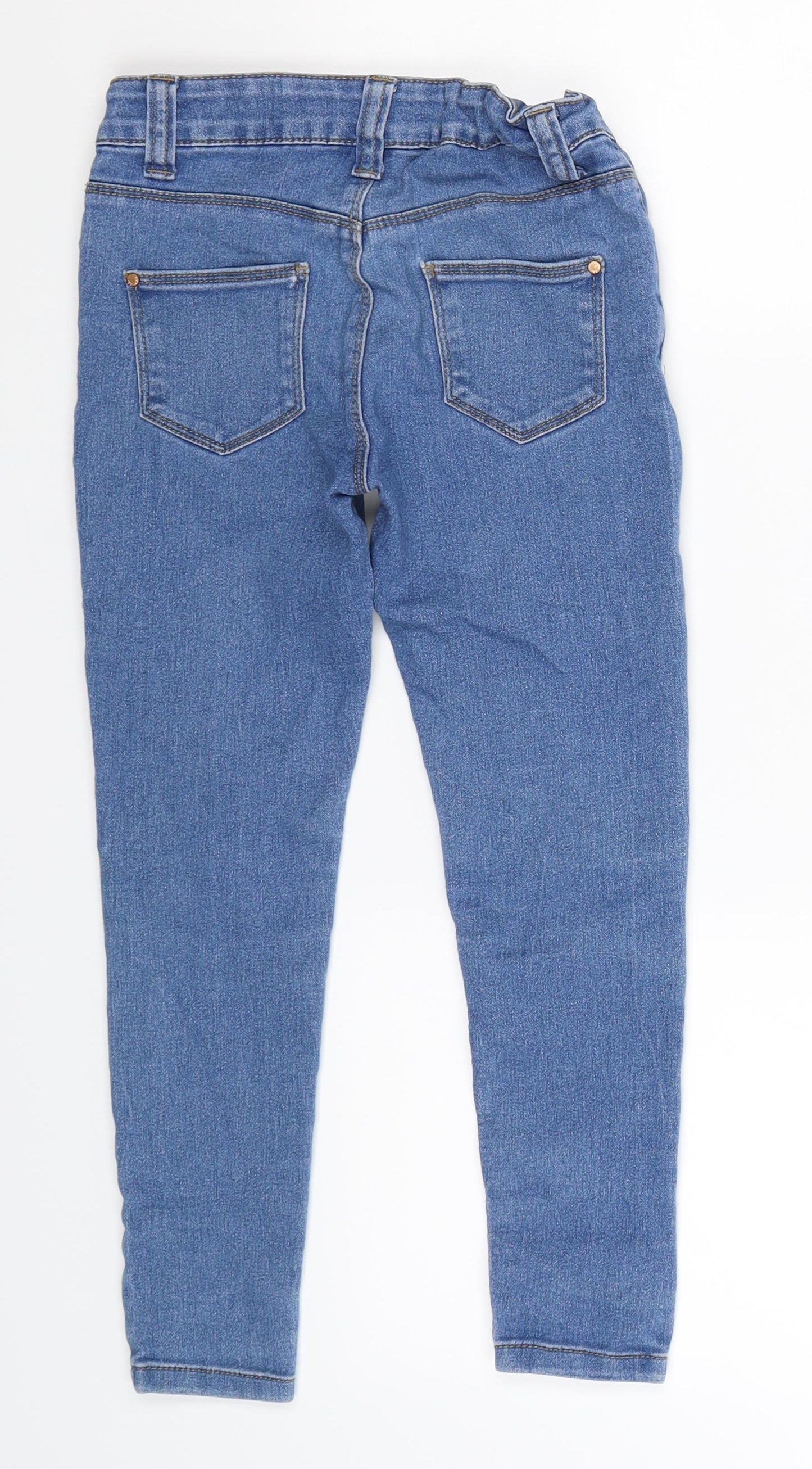 Denim Co Girls Blue  Denim Skinny Jeans Size 7-8 Years