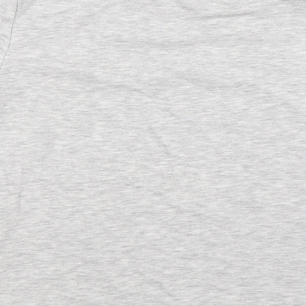 H&M Girls Grey Striped  Pullover Sweatshirt Size 13-14 Years