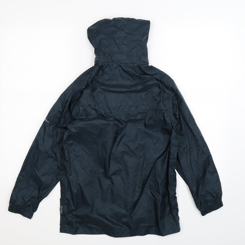 Trespass Boys Blue   Rain Coat Coat Size 9-10 Years