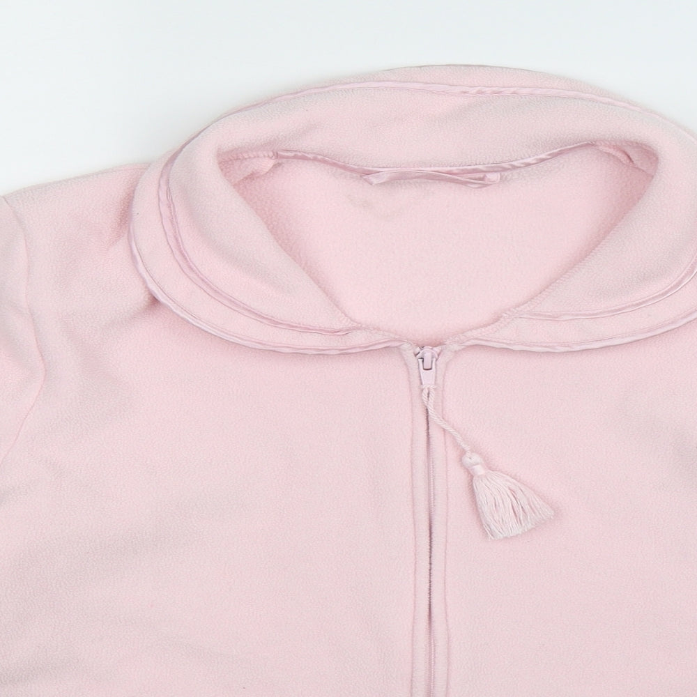 Marks and Spencer Womens Pink  Fleece Jacket  Size 10