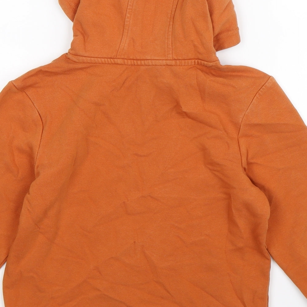 George Boys Orange   Pullover Hoodie Size 8-9 Years