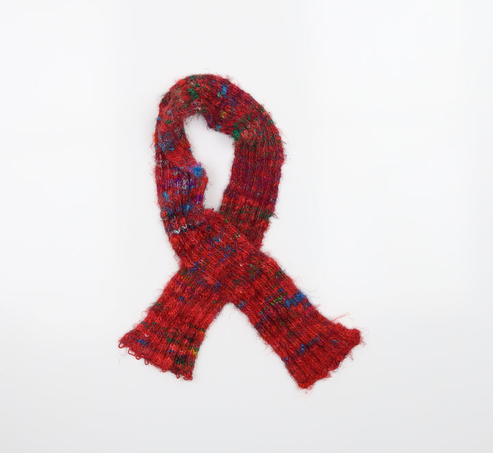 Preworn Girls Red Scarf Scarves & Wraps One Size