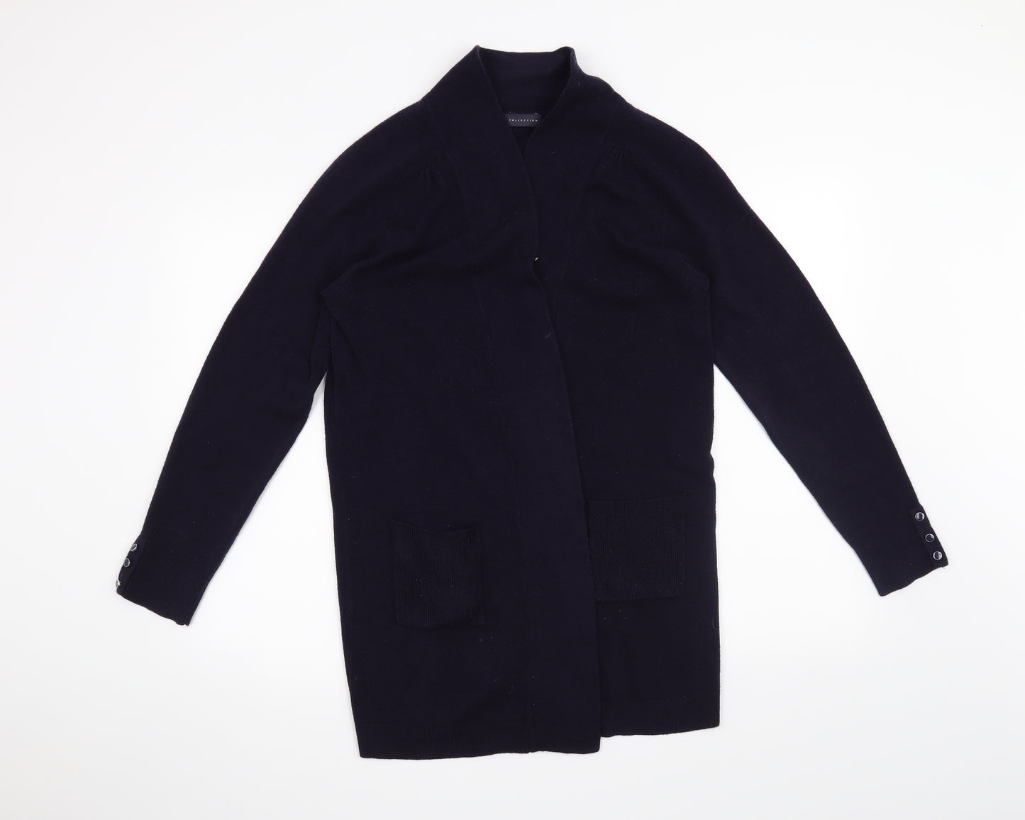 M&S Womens Blue   Cardigan Jumper Size 14