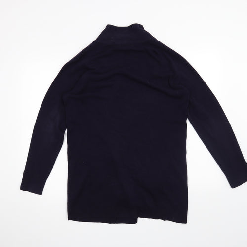M&S Womens Blue   Cardigan Jumper Size 14