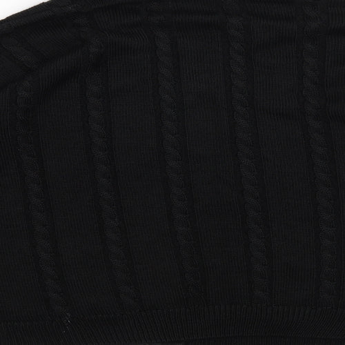St Michael Girls Black   Cardigan Jumper Size 11-12 Years
