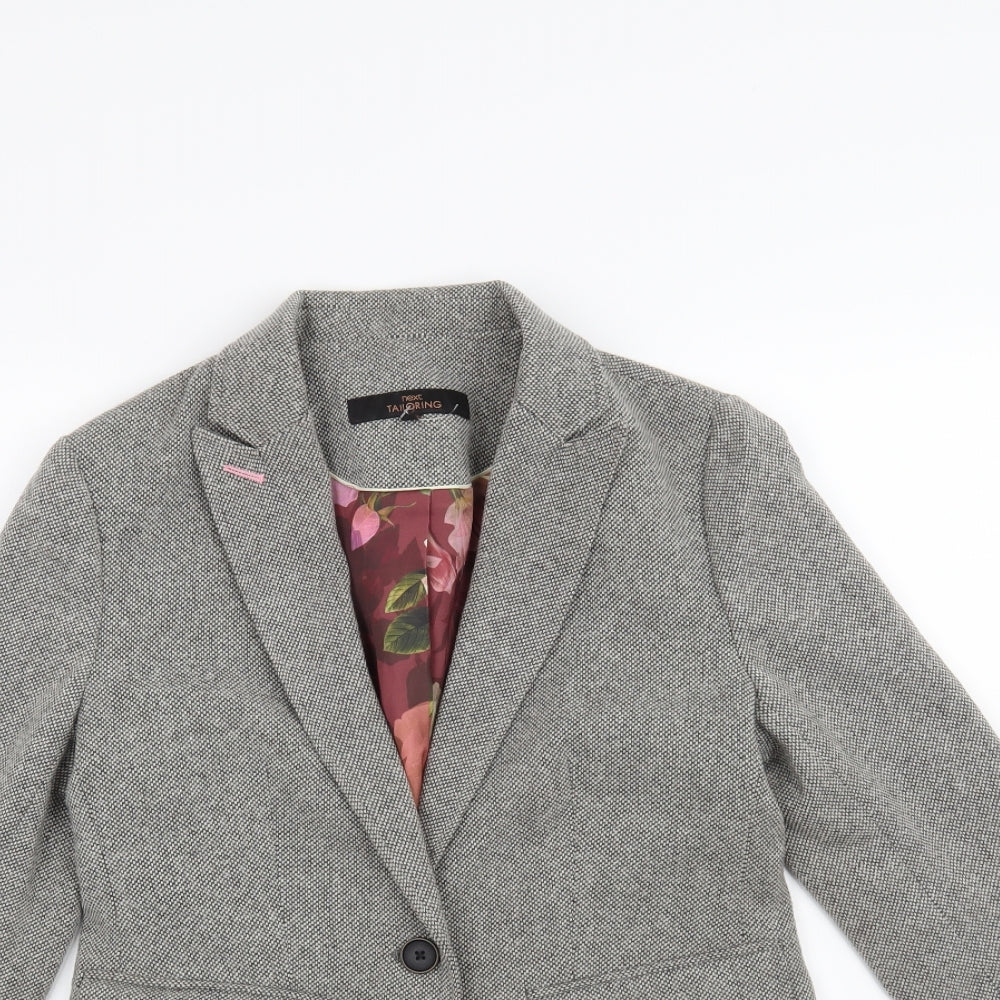 NEXT Womens Grey   Jacket Blazer Size 10