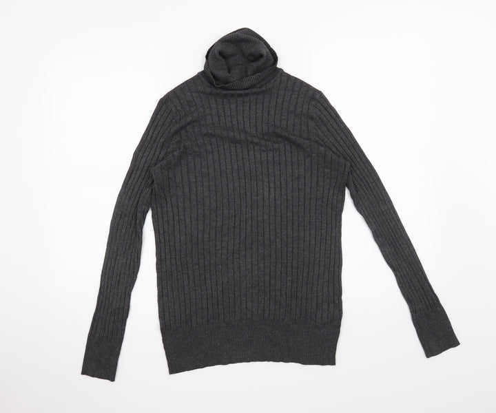 F&F Womens Grey Pullover Jumper Size 14