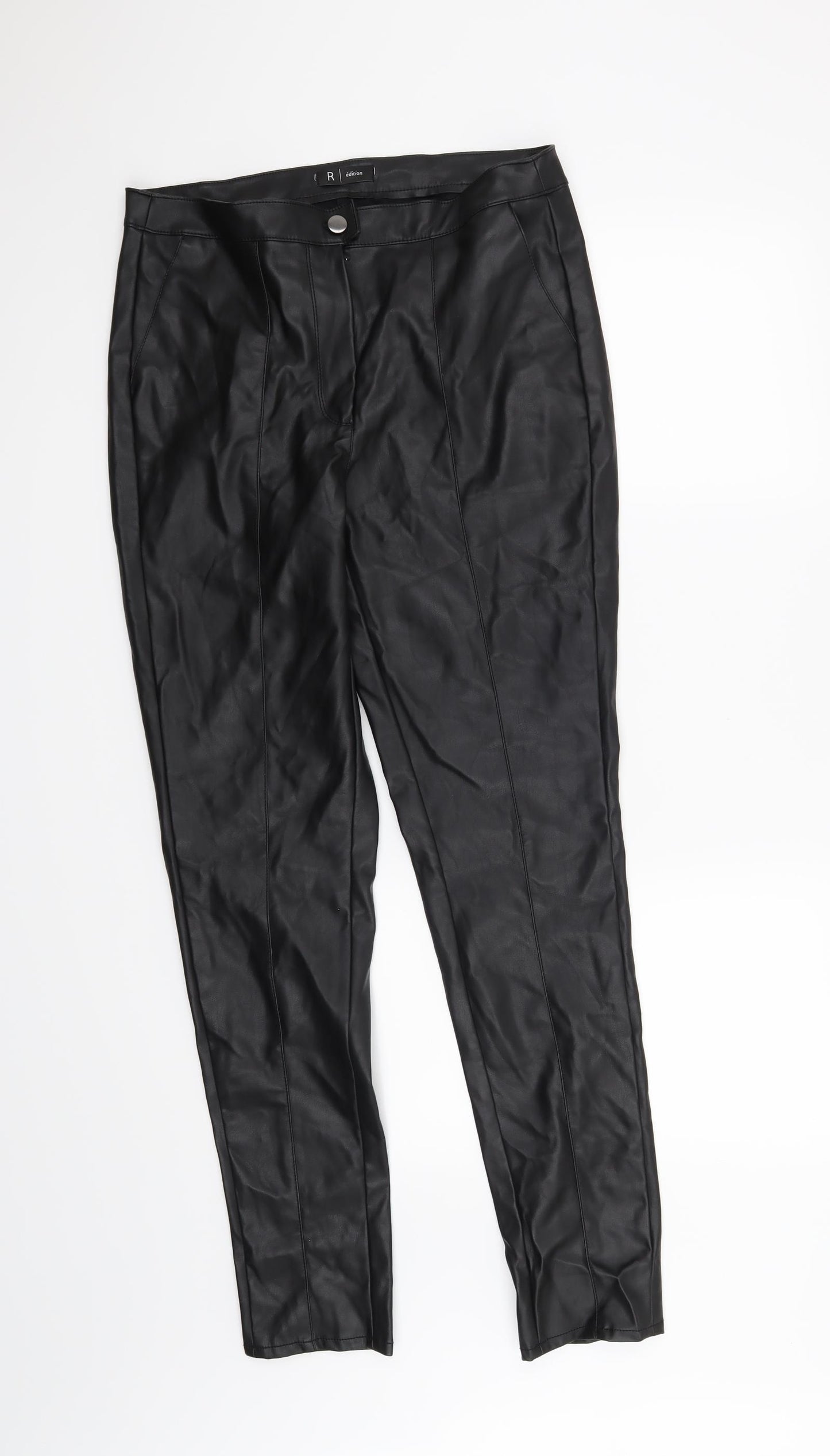 R Edition Womens Black   Skinny Jeans Size 14 L29 in