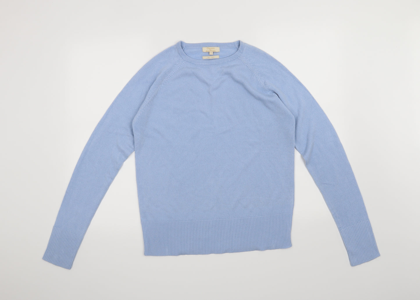 Classic  Womens Blue   Pullover Jumper Size M