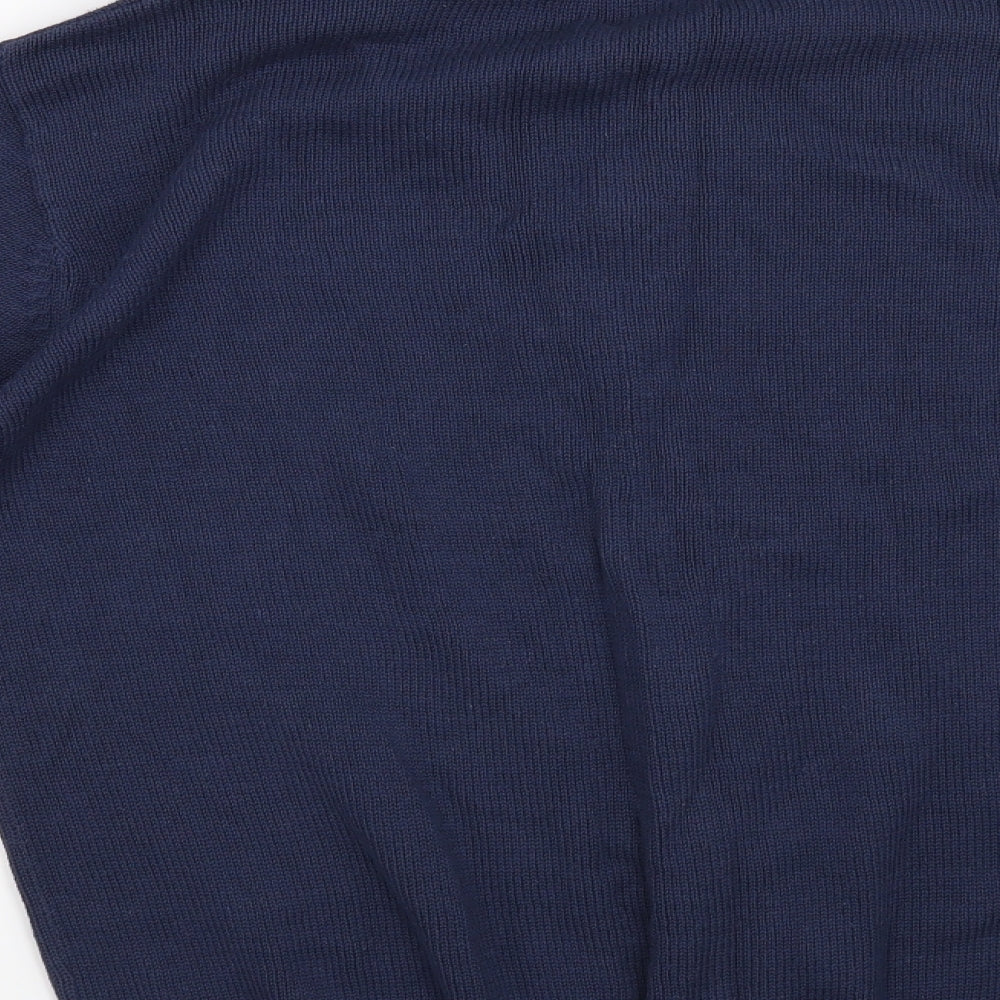 South Bay Mens Blue   Cardigan Jumper Size S