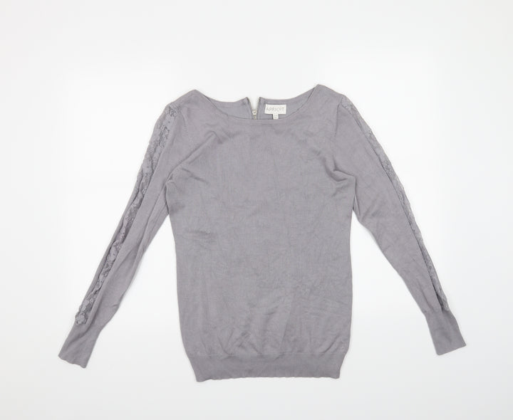 Apricot Womens Grey   Pullover Jumper Size 14