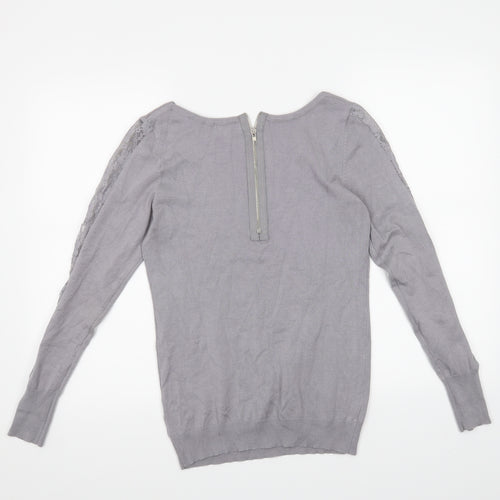 Apricot Womens Grey   Pullover Jumper Size 14