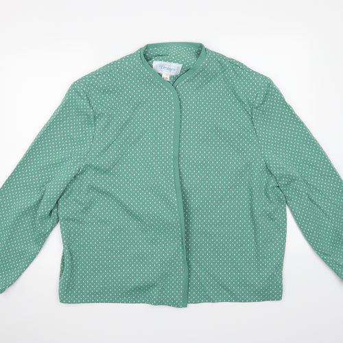 Deanes Womens Green   Cardigan Jumper Size M