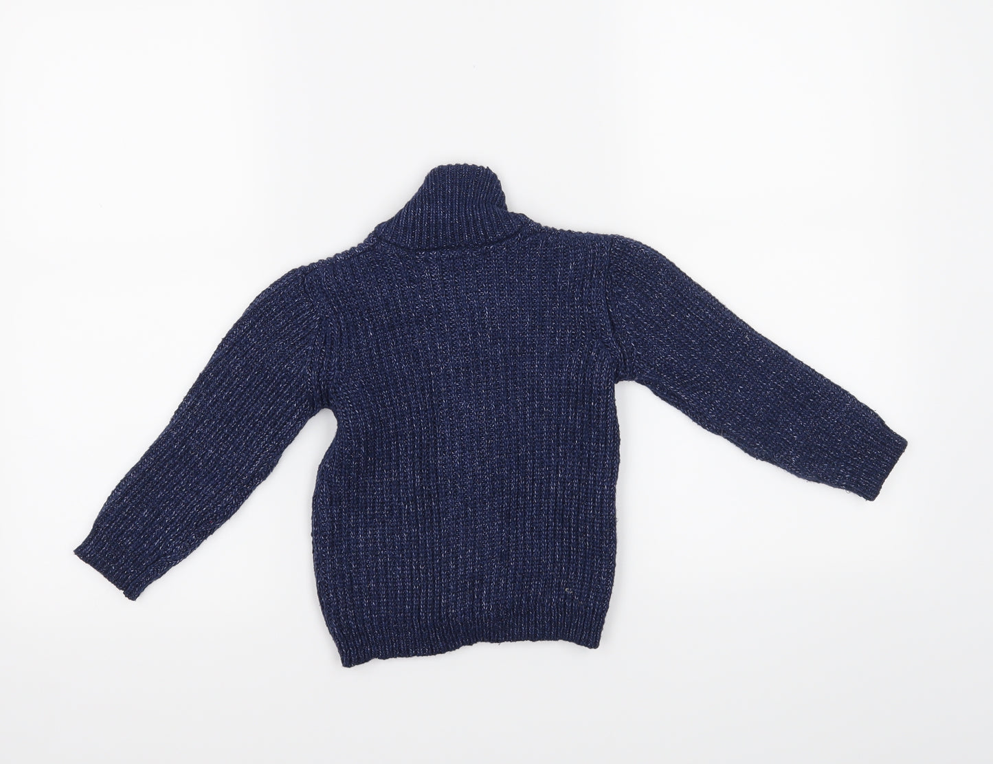 Primark Boys Blue   Cardigan Jumper Size 2-3 Years