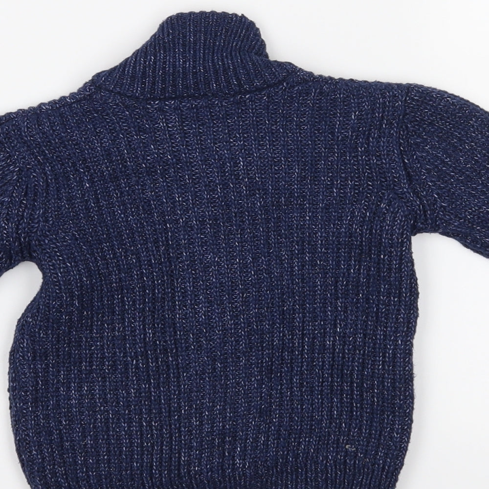 Primark Boys Blue   Cardigan Jumper Size 2-3 Years