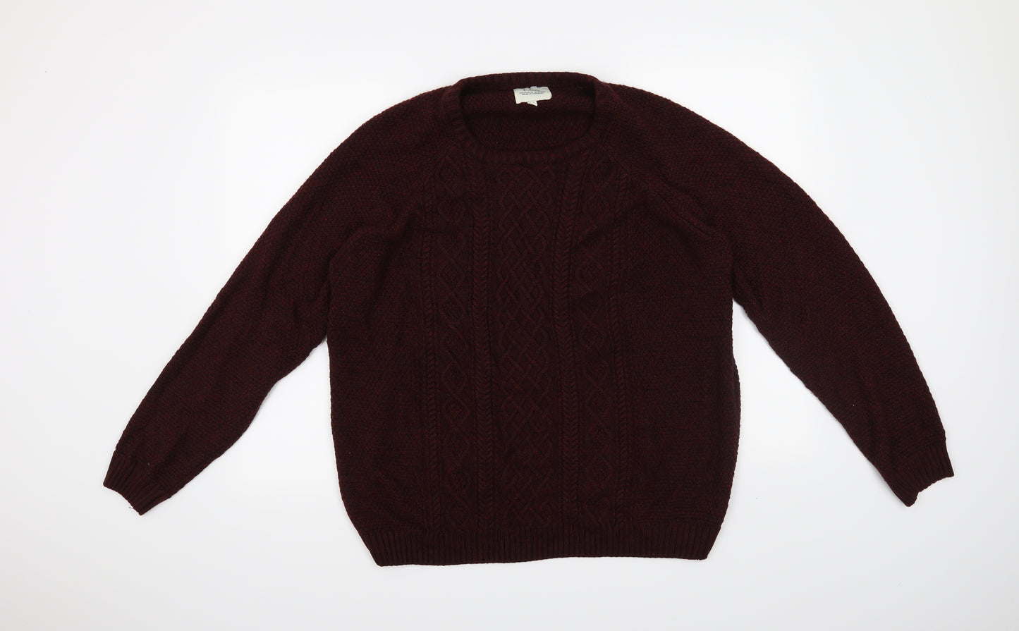 Easy Mens Red   Pullover Jumper Size XL