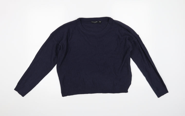 Brave Soul Womens Blue Pullover Jumper Size S