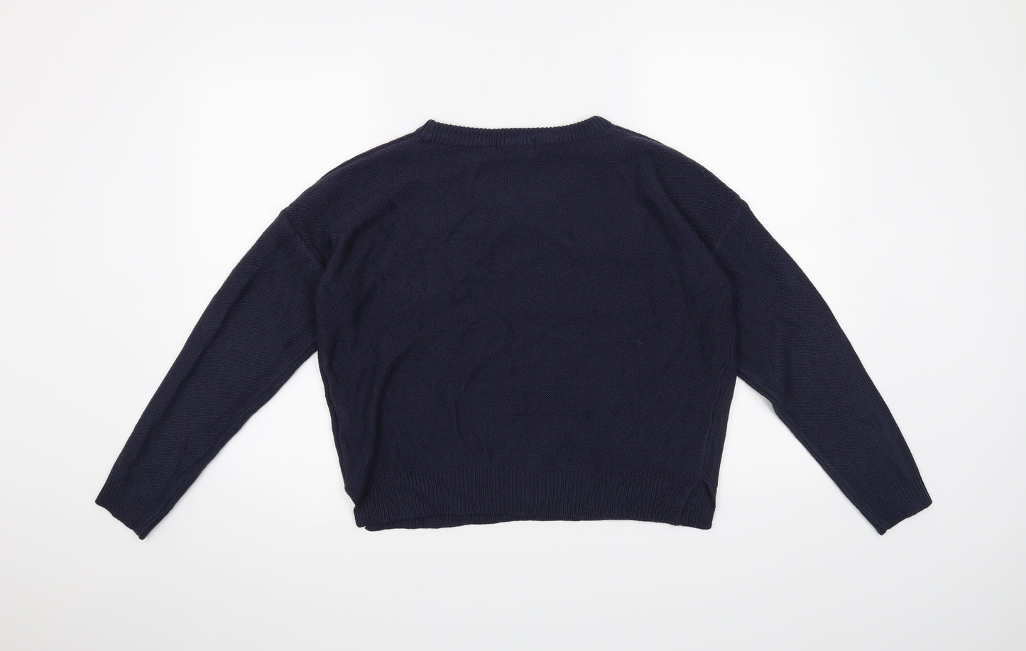 Brave Soul Womens Blue   Pullover Jumper Size S
