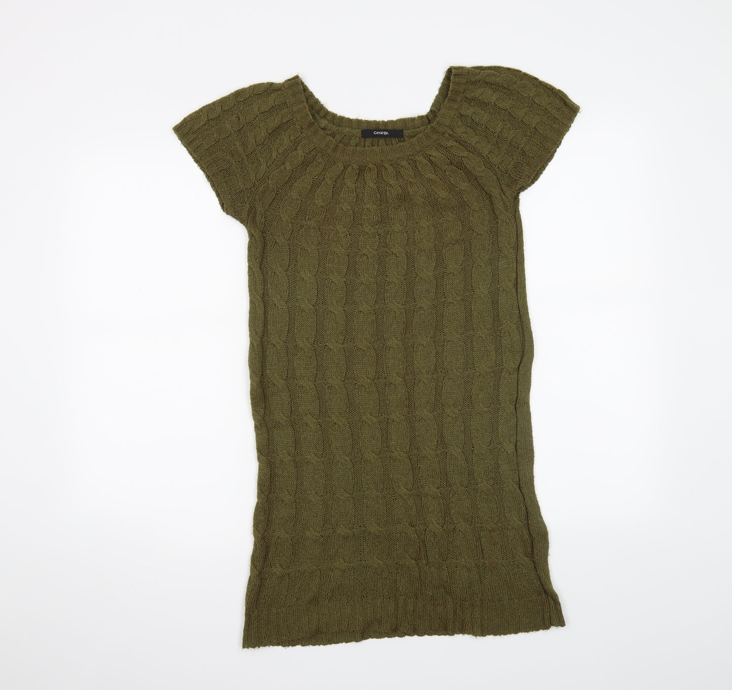 George Womens Green   Jumper Dress  Size 8