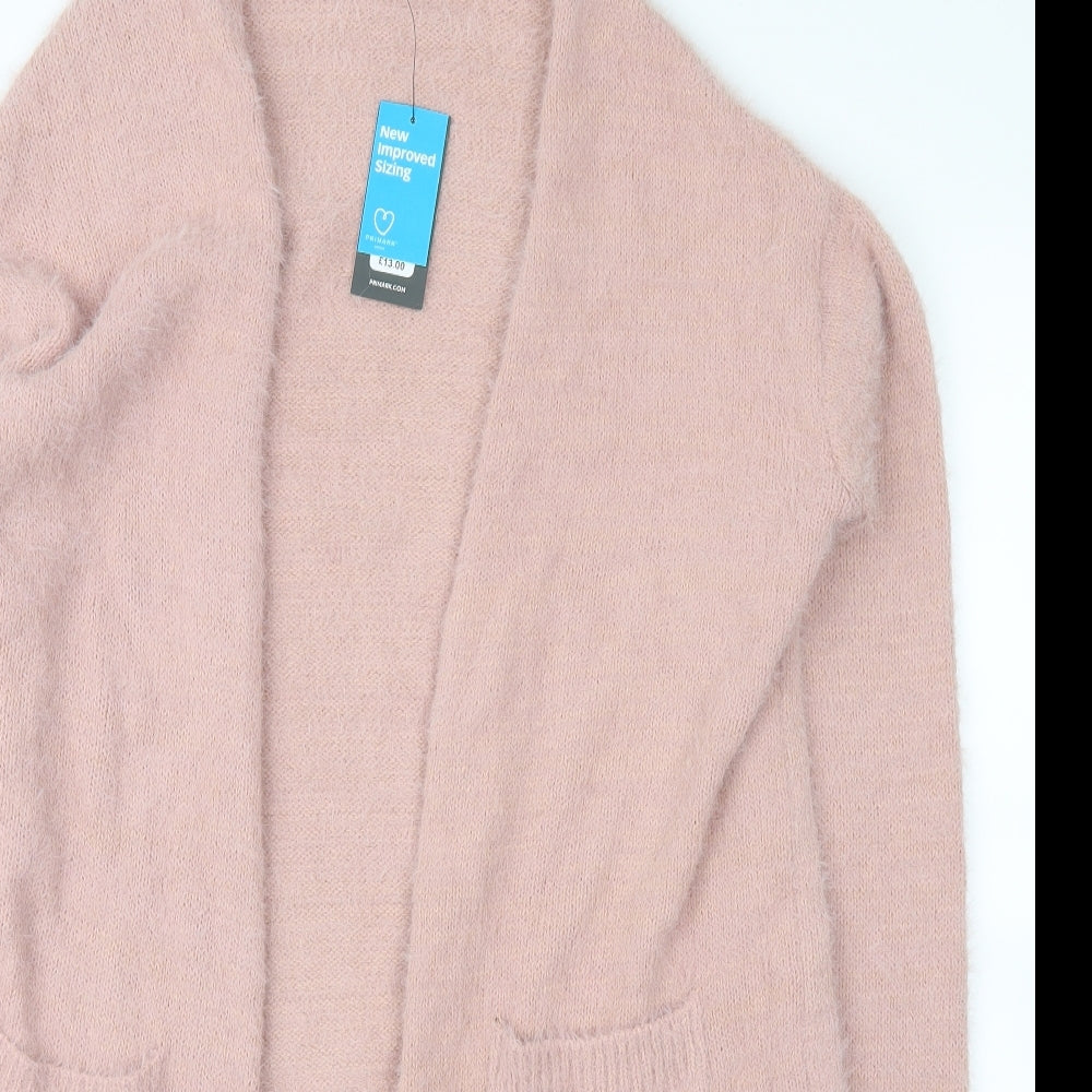 Primark Womens Pink   Cardigan Jumper Size 10