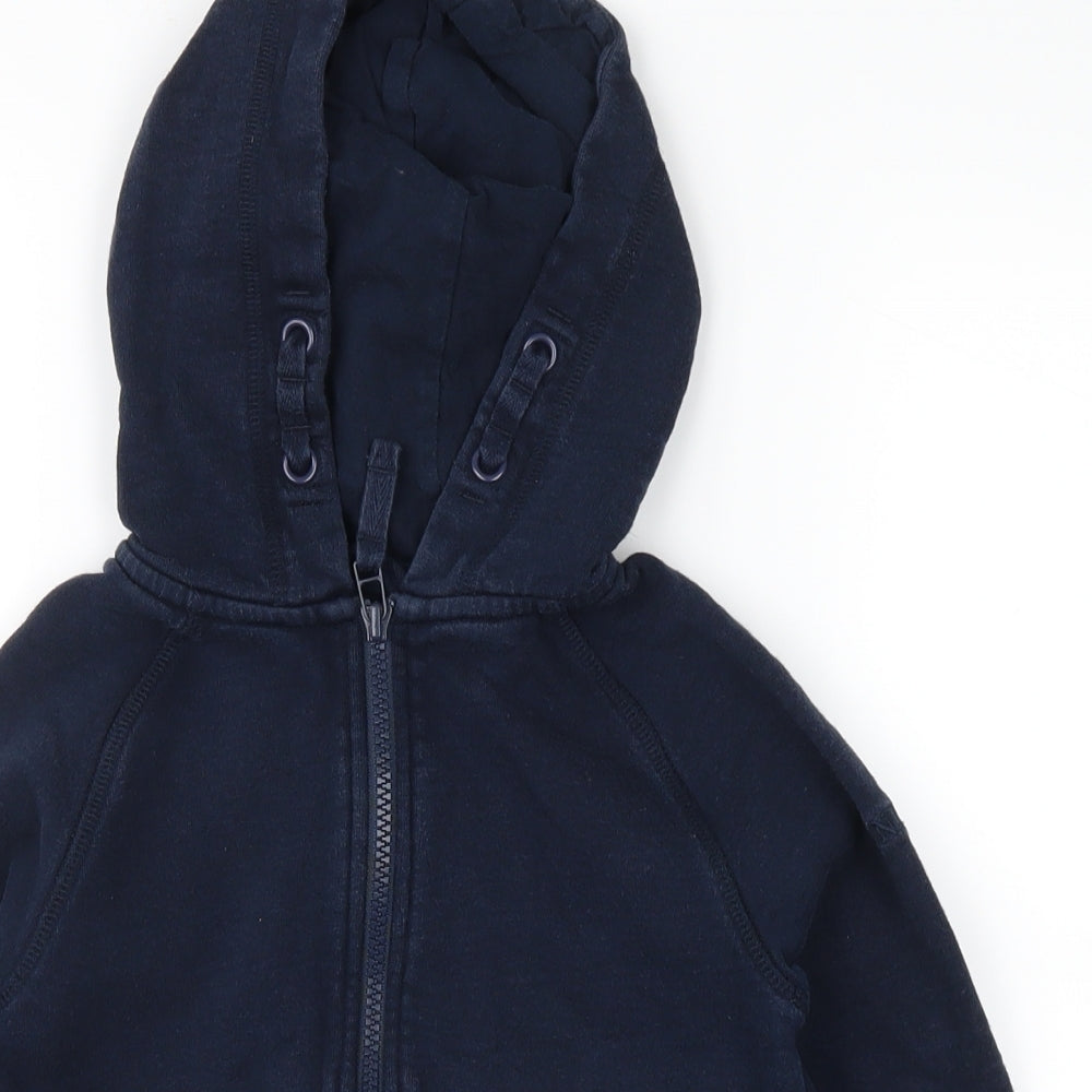 NEXT Boys Blue   Full Zip Hoodie Size 6 Years