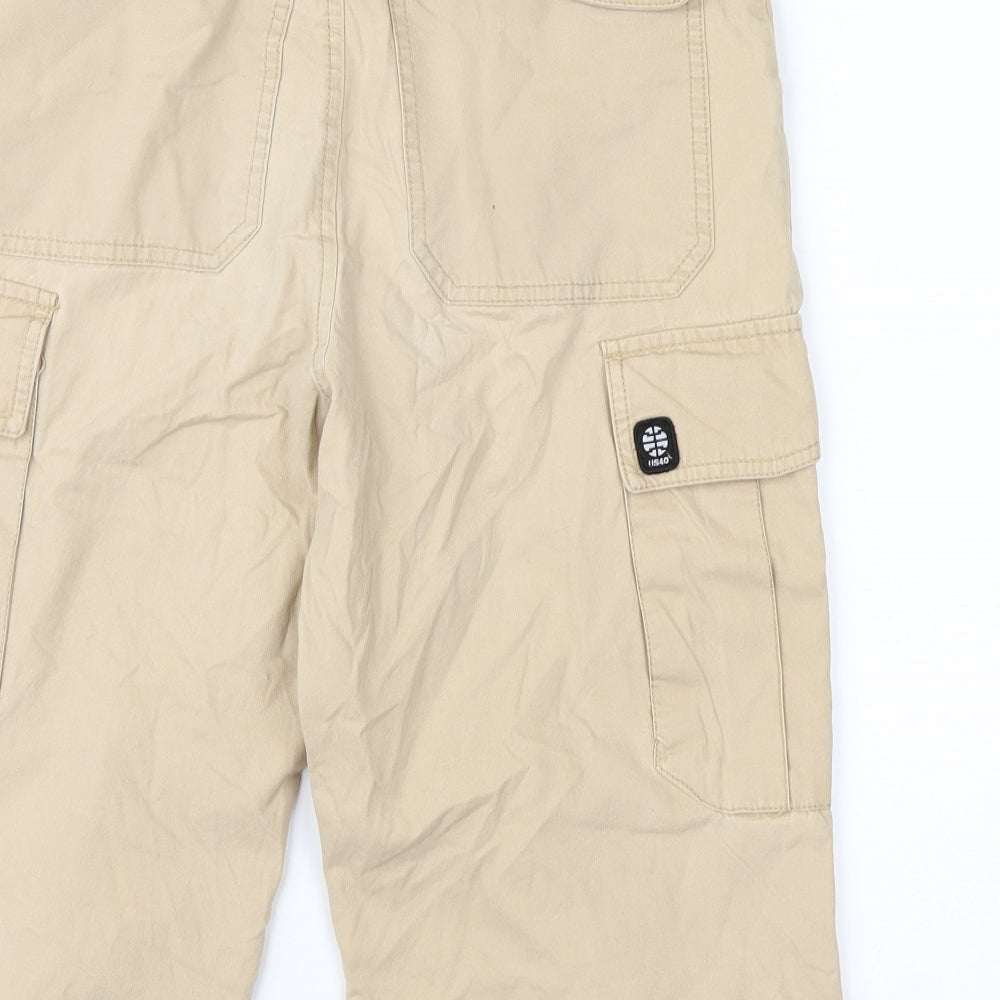 us40 Mens Beige   Cargo Shorts Size XS