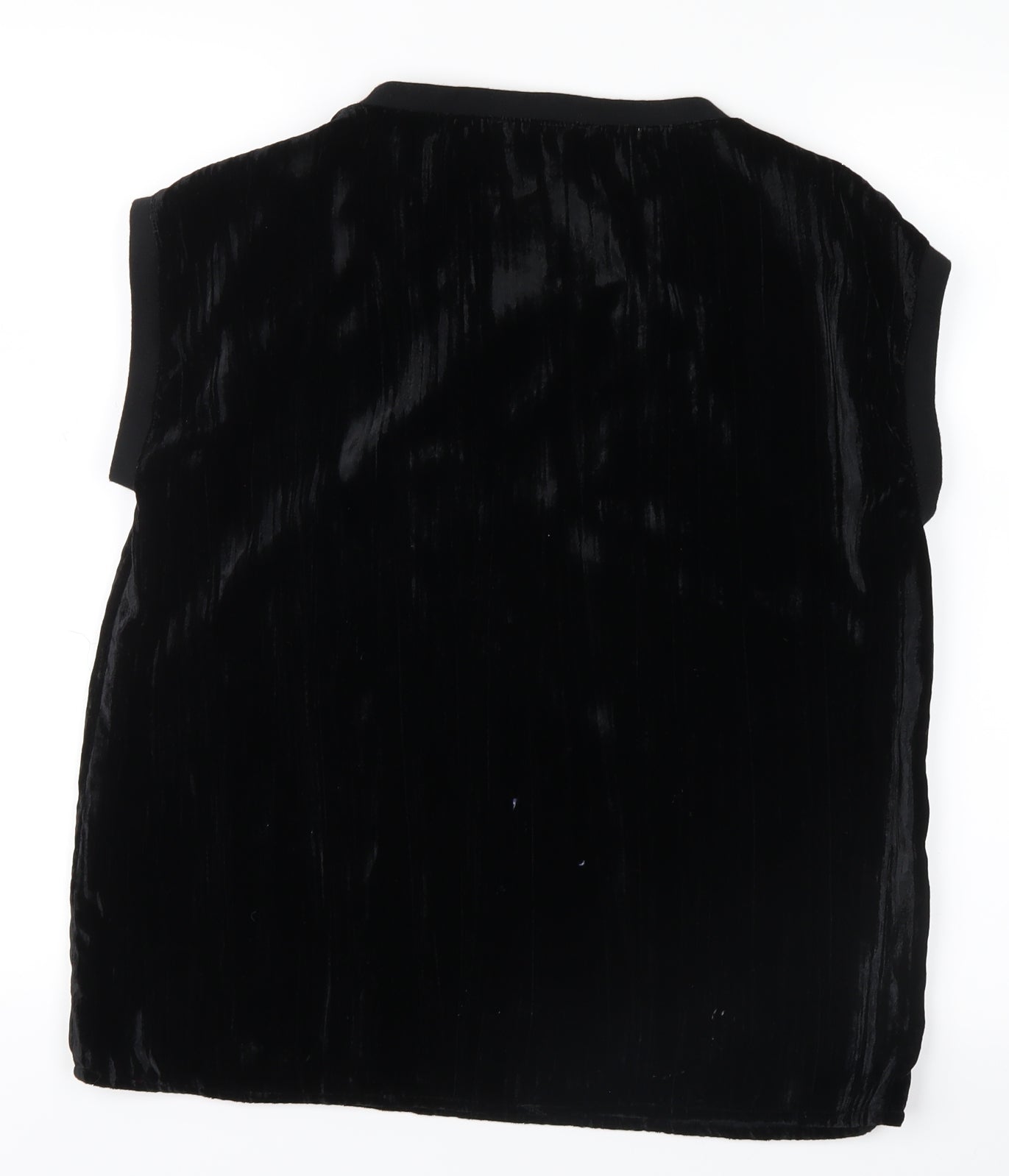 Monoprix Womens Black   Basic T-Shirt Size XS