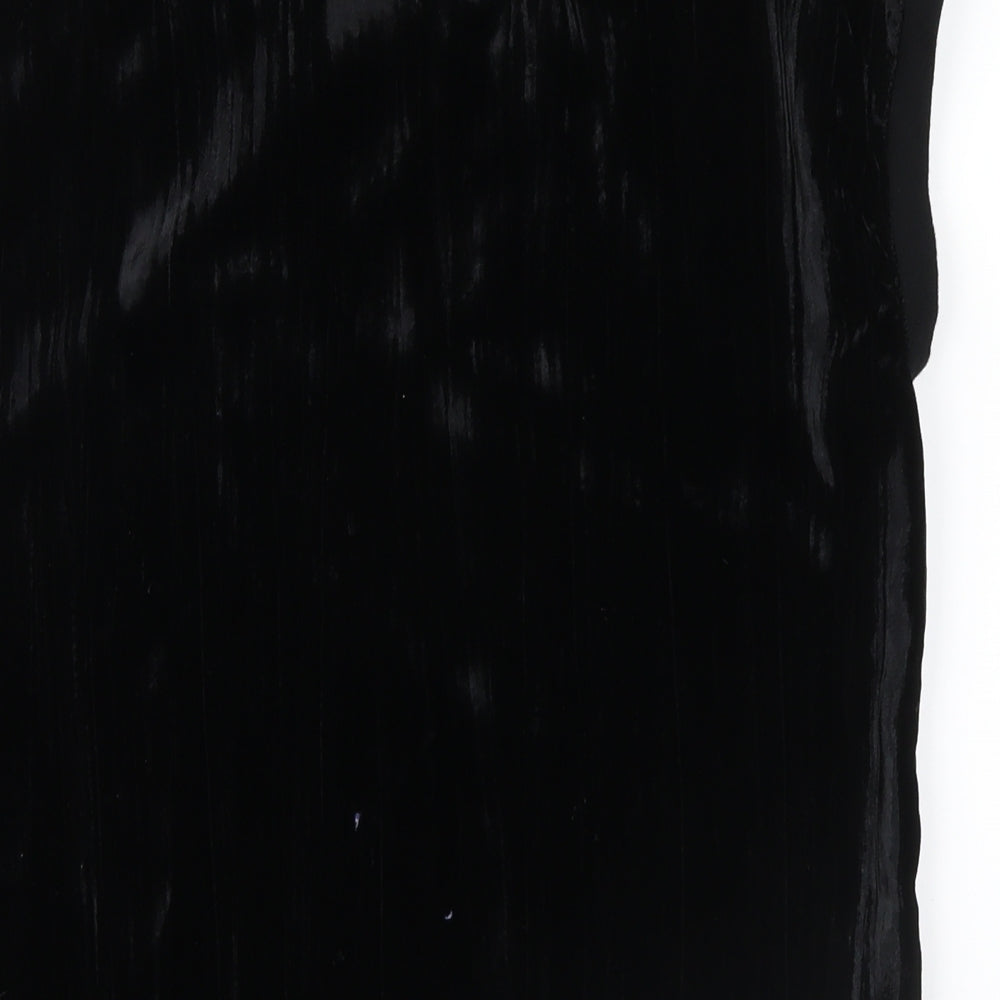 Monoprix Womens Black   Basic T-Shirt Size XS