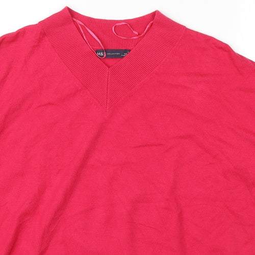Marks and Spencer Womens Pink   Pullover Sweatshirt Size M