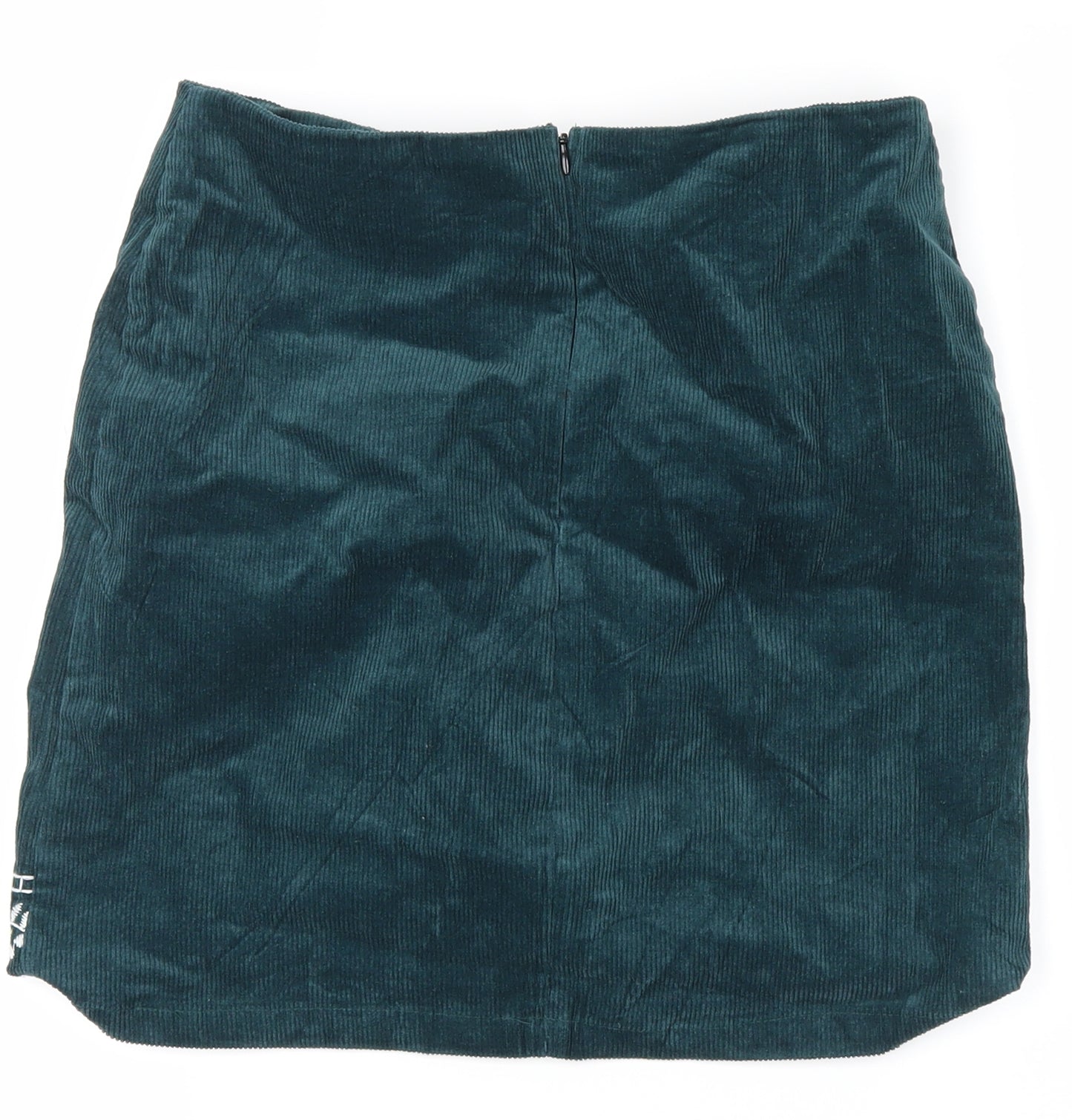 SIMPLEE Womens Green Floral  Cargo Skirt Size L