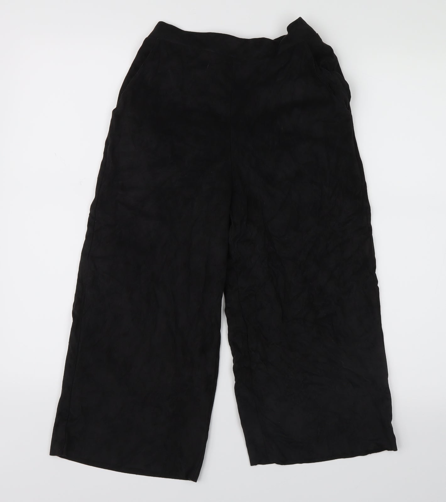 INTERMISSION Womens Black   Cropped Trousers Size M L28 in