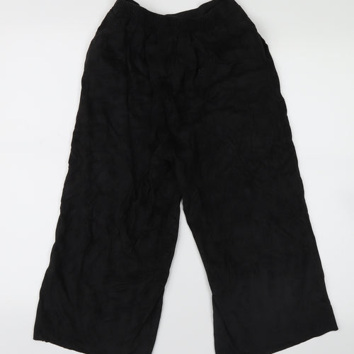 INTERMISSION Womens Black   Cropped Trousers Size M L28 in