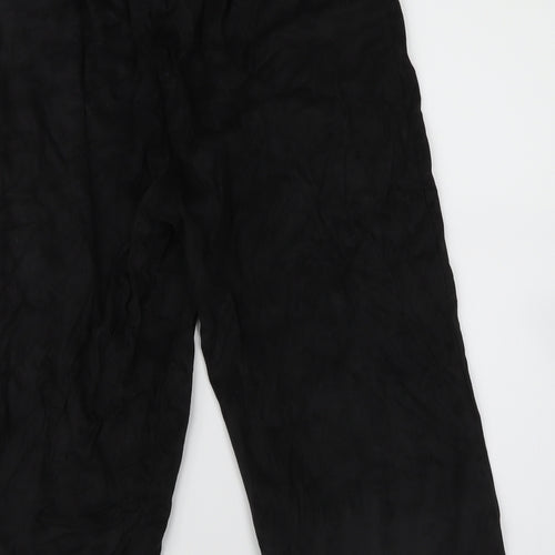 INTERMISSION Womens Black   Cropped Trousers Size M L28 in