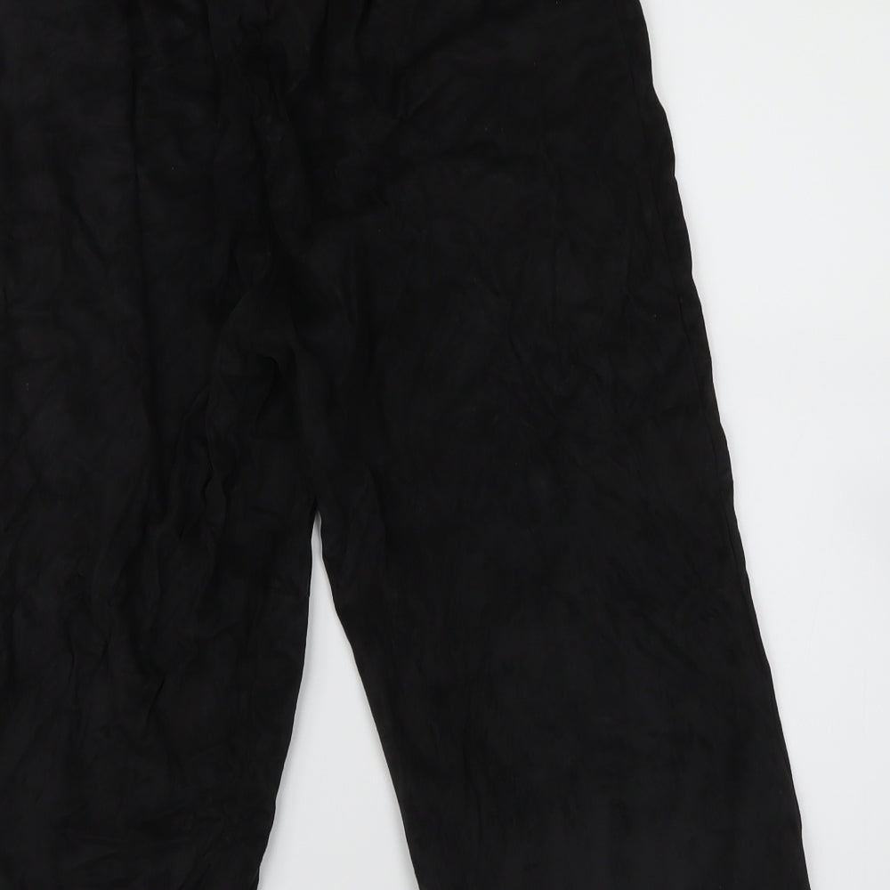 INTERMISSION Womens Black   Cropped Trousers Size M L28 in