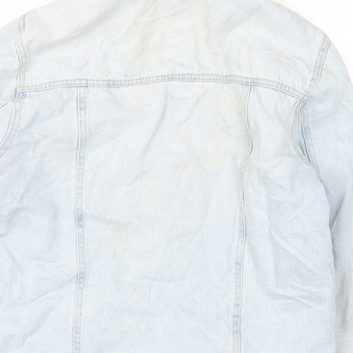 New Look Womens Blue  Denim Jacket  Size 8